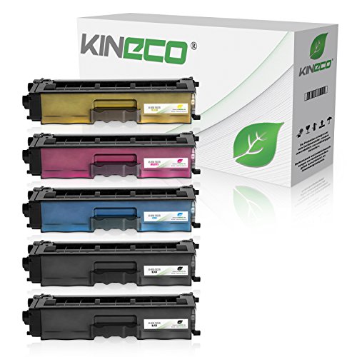 Kineco 5 Toner kompatibel für Brother TN-326 HL-L8250CDN DCP-8400 8450 CDN CDW HL-8250 8300 8350 CDN Series CDW CDWT MFC-8600 8650 8850 CDW von Kineco