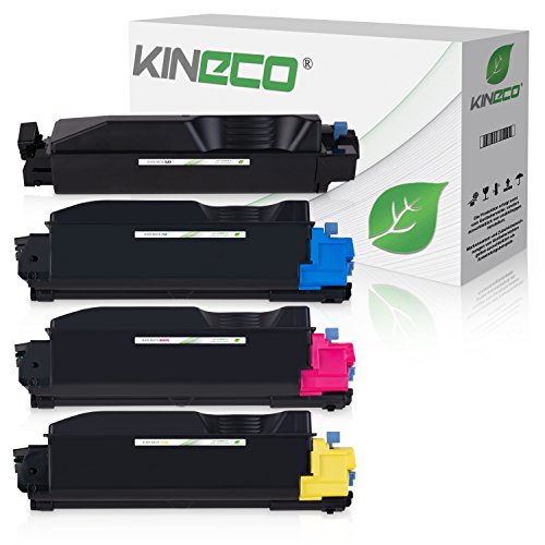 Kineco Set 4 Toner kompatibel für Kyocera TK5270 TK-5270 ECOSYS M6230cidn M6230cidnt M6630cidn P6230cdn von Kineco
