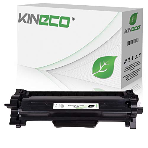 Kineco Toner XXL ersetzt Brother TN2420 TN2410 doppelter Inhalt 6.000 Seiten für Brother HL-L2350DW HL-L2370DN HL-L2375DW HL-L2310D MFC-L2710DW von Kineco