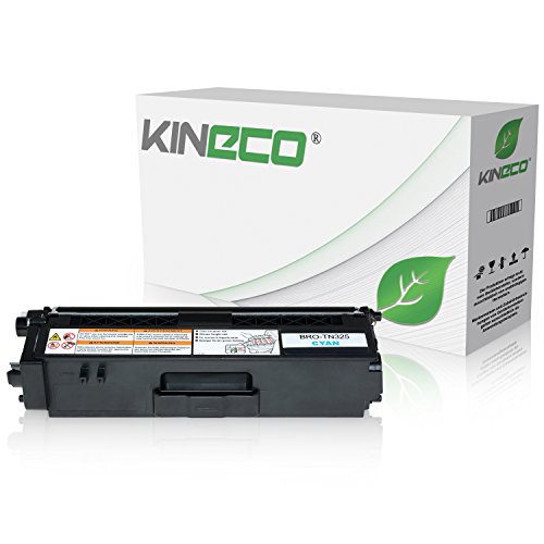 Kineco Toner kompatibel für Brother TN-325 für Brother DCP-9055CDN, DCP-9270, HL-4140CN, HL-4150, HL-4570, MFC-9460CDW, MFC-9970, MFC-9560 - TN-325C - Cyan 3.500 Seiten von Kineco