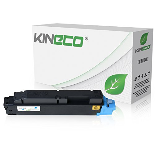 Kineco Toner kompatibel für Kyocera TK-5140 Cyan 5000 Seiten ,1T02NRCNL0,ECOSYS M 6030 CDN M 6530 P 6130 von Kineco