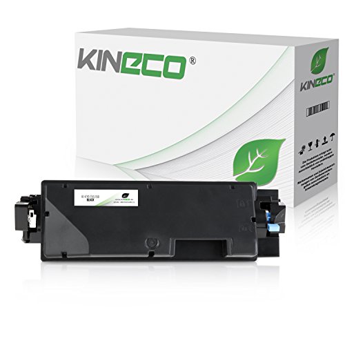Kineco Toner kompatibel für TK-5150 für Kyocera Ecosys M6035 P6035 M6535 - Schwarz 12.000 Seiten von Kineco
