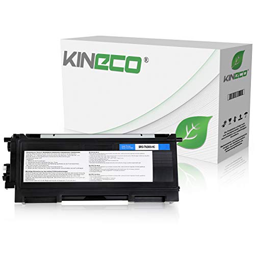 Kineco Toner kompatibel für TN2000 TN-2000 für Brother DCP-7010, DCP-7020, HL-2040, MFC-7220, Fax 2820, HL-2040, MFC-7220 - Schwarz 3.500 Seiten von Kineco