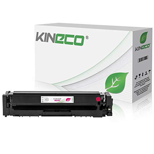 Kineco Toner kompatibel mit Canon 054 054H i-Sensys LBP-621CW LBP-623CDW Serie MF-640 Serie MF-641CW MF-643CDW MF-645CX – 3026C002 Magenta 2300 Seiten von Kineco