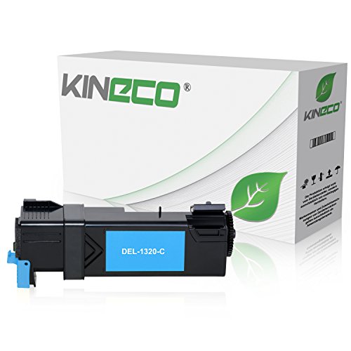 Kineco Toner kompatibel mit Dell 1320c 1320cn - 593-10259 - Cyan 2.000 Seiten von Kineco