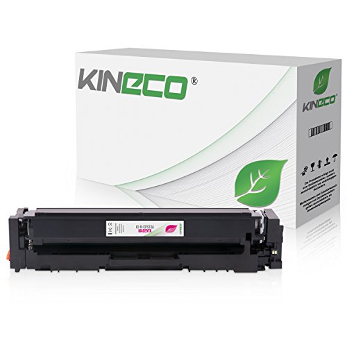 Kineco Toner kompatibel mit HP CF-533A für Laserjet Pro M-180n M-181fw - 205A Magenta 1.100 Seiten von Kineco
