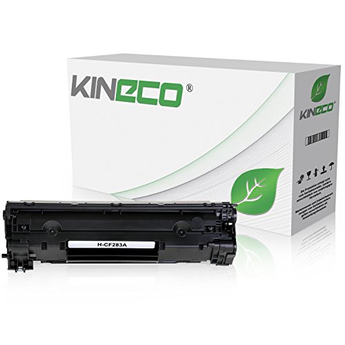 Kineco Toner kompatibel mit HP CF283A Laserjet Pro MFP M125nw, M126nw, M127fw, M128fp - Schwarz 1.500 Seiten von Kineco