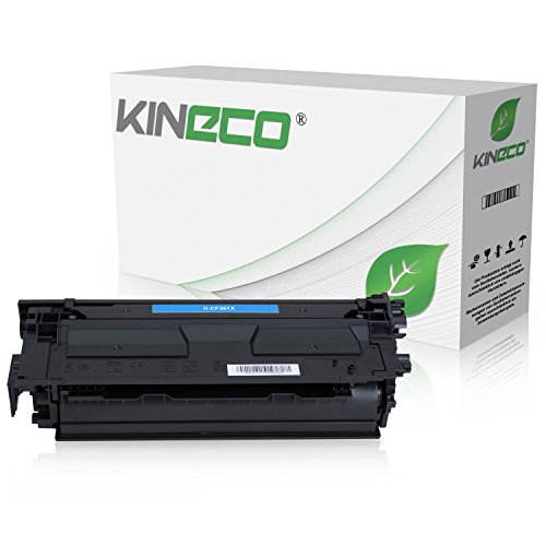Kineco Toner kompatibel mit HP CF361X 508X Color Laserjet Enterprise M552dn, M553 DN/n/x M577 c/DN/f - Cyan 9.500 Seiten von Kineco