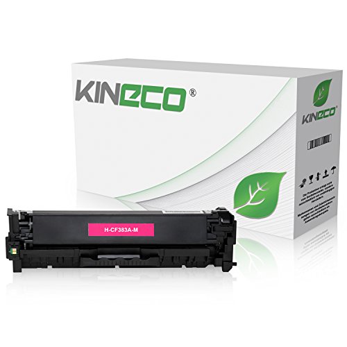 Kineco Toner kompatibel mit HP CF383A Laserjet Pro MFP M470 Series M476 DN DW NW - Magenta 2.700 Seiten von Kineco