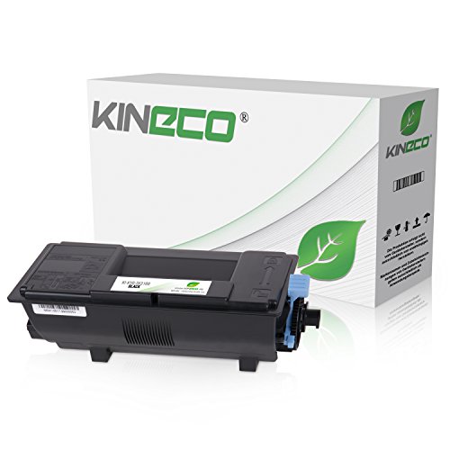 Kineco Toner kompatibel mit Kyocera TK3160 TK-3160 für Kyocera Ecosys P3045dn P3050 P3055 P3060 P3145dn - 12.500 Seiten von Kineco