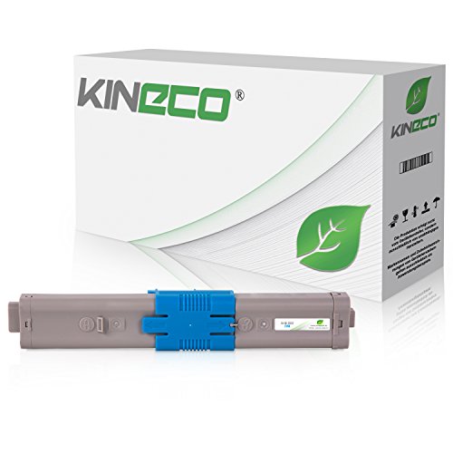 Kineco Toner kompatibel mit Oki C532dn MC563dn C542-DN MC573-DN Cyan 6.000 Seiten von Kineco