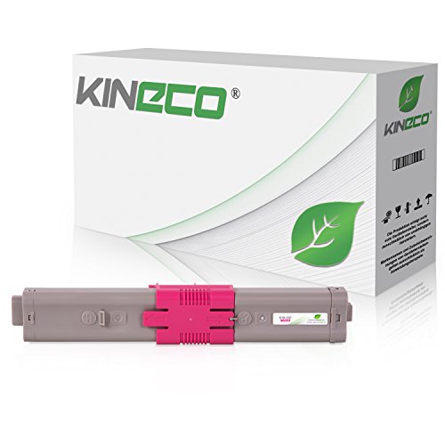 Kineco Toner kompatibel mit Oki C532dn MC563dn C542-DN MC573-DN Magenta 6.000 Seiten von Kineco