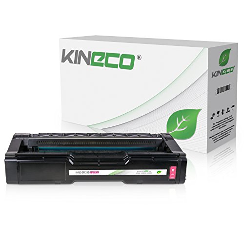 Kineco Toner kompatibel mit Ricoh Aficio SPC262DNW SP-C252dn SP-C252sf SP-C262 - Magenta 6.000 Seiten von Kineco