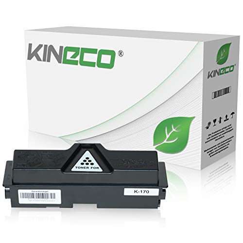 Toner kompatibel mit Kyocera TK-170 TK170 für Kyocera FS-1320D, FS-1370DN, ECOSYS P2135DN, P2100 Series - 1T02LZ0NL0 - Schwarz 7.200 Seiten von Kineco