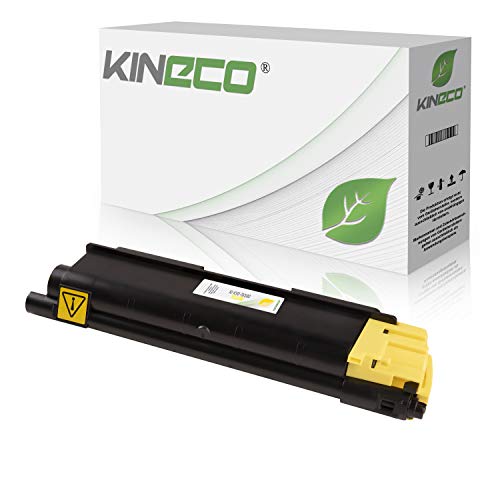 Toner kompatibel mit Kyocera TK580Y ECOSYS P6021 CDN FS-C 5150 DN - 1T02KTANL0 - Yellow 3.000 Seiten von Kineco