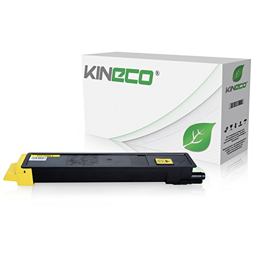 Toner kompatibel mit Kyocera TK895 TK-895 für Kyocera FS-C8020 MFP, FS-C8025 MFP, FS-C8520 MFP, FS-C8525 MFP - 1T02K0ANL0 - Yellow 6.000 Seiten von Kineco