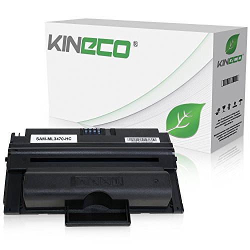 Toner kompatibel mit MLD-3470B/ELS für Samsung ML-3470, ML-3471ND, ML-3475ND - Schwarz 10.000 Seiten von Kineco