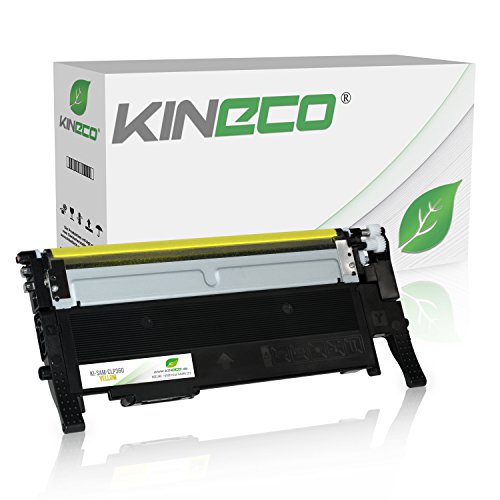 Kineco Toner kompatibel mit Samsung CLP-360 für Samsung Xpress C460W/TEG, Xpress C410W, CLP-365/SEE CLP-365, CLX-3305/XEG CLX-3305, CLX-3305FN/TEG CLX-3305FN - CLT-Y406S/ELS - Yellow 1.000 Seiten von Kineco