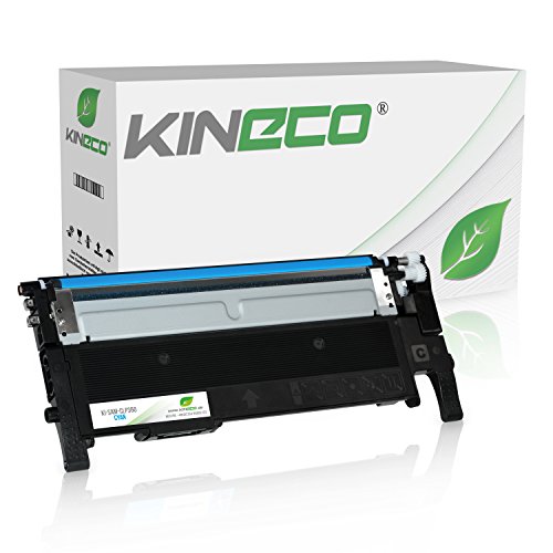 Toner kompatibel mit Samsung CLT-C406S CLP-360 N ND Series 365 W CLX-3300 3305 FN FW W Series Xpress C410 C460 FW W Series - Cyan 1.000 Seiten von Kineco
