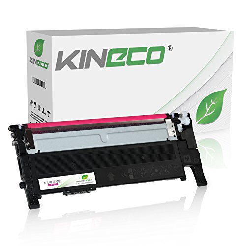 Toner kompatibel mit Samsung CLT-M406S CLP-360 N ND Series 365 W CLX-3300 3305 FN FW W Series Xpress C410 C460 FW W Series - Magenta 1.000 Seiten von Kineco