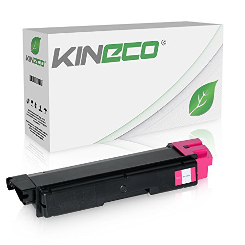 Toner kompatibel mit TK-590 TK590 für Kyocera FS-C2026MFP, FS-C2126MFP, FS-C2526MFP, FS-C2626MFP , FS-C5250DN, ECOSYS M6026, M6526, P6026 - 1T02KVBNL0 - Magenta 5.000 Seiten von Kineco