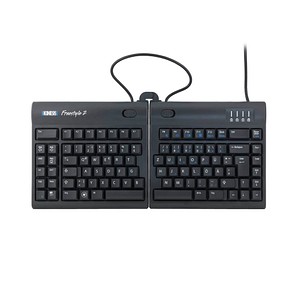 KINESIS Freestyle 2 ergonomische Tastatur kabelgebunden schwarz von Kinesis