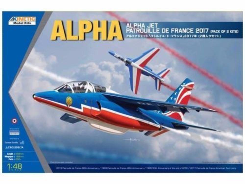 Alpha Jet - Patrouille de 2017 2-in-1 kit von Kinetic Model Kits