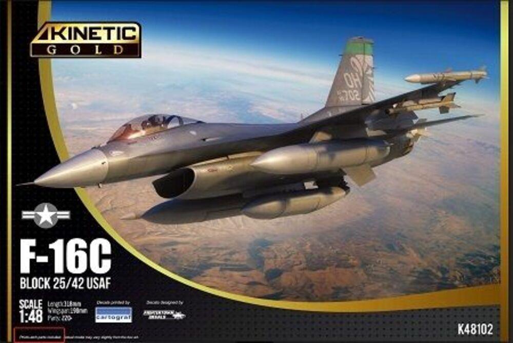 F-16C BLK 25 USAF von Kinetic Model Kits