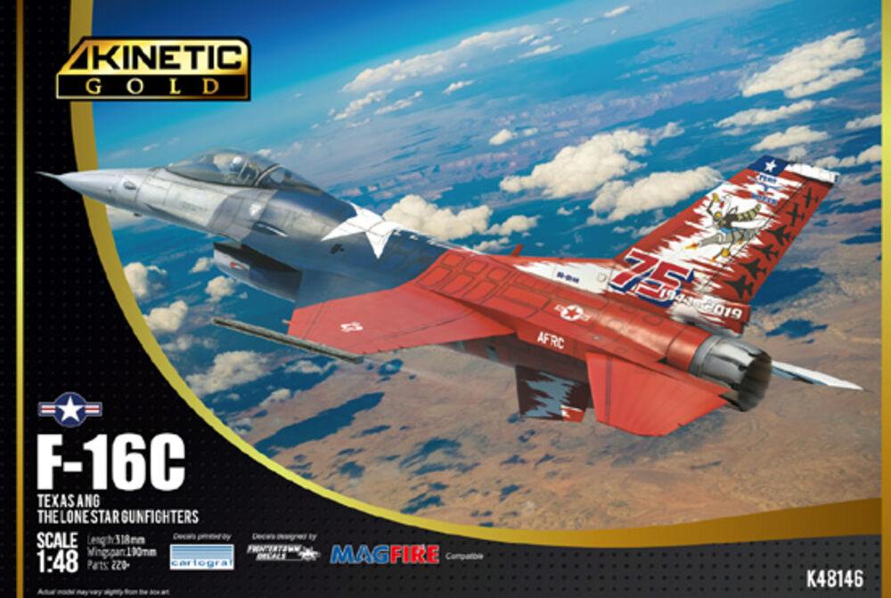 F-16C Texas Ang - The lone Star Gunfighters von Kinetic Model Kits