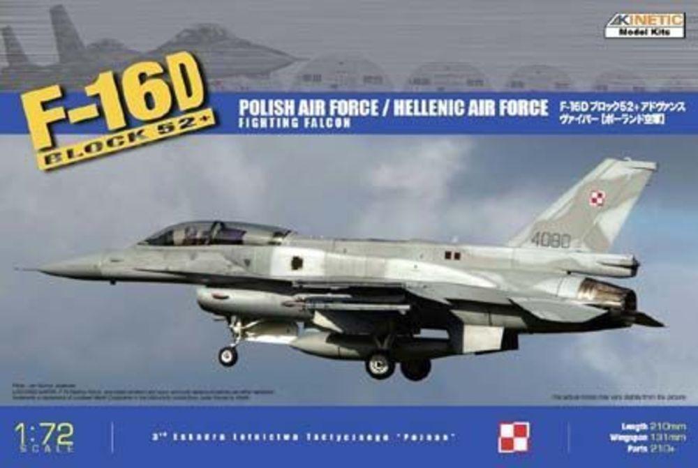 F-16D52+ Hellenic Air Force/Polish Air Force von Kinetic Model Kits