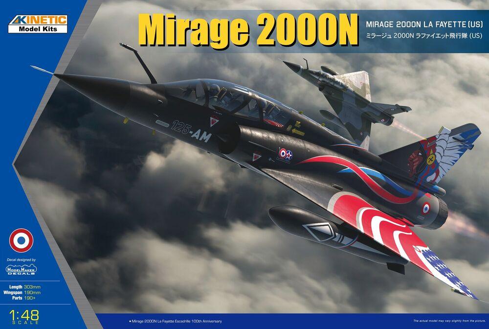 Mirage 2000D US Tour von Kinetic Model Kits