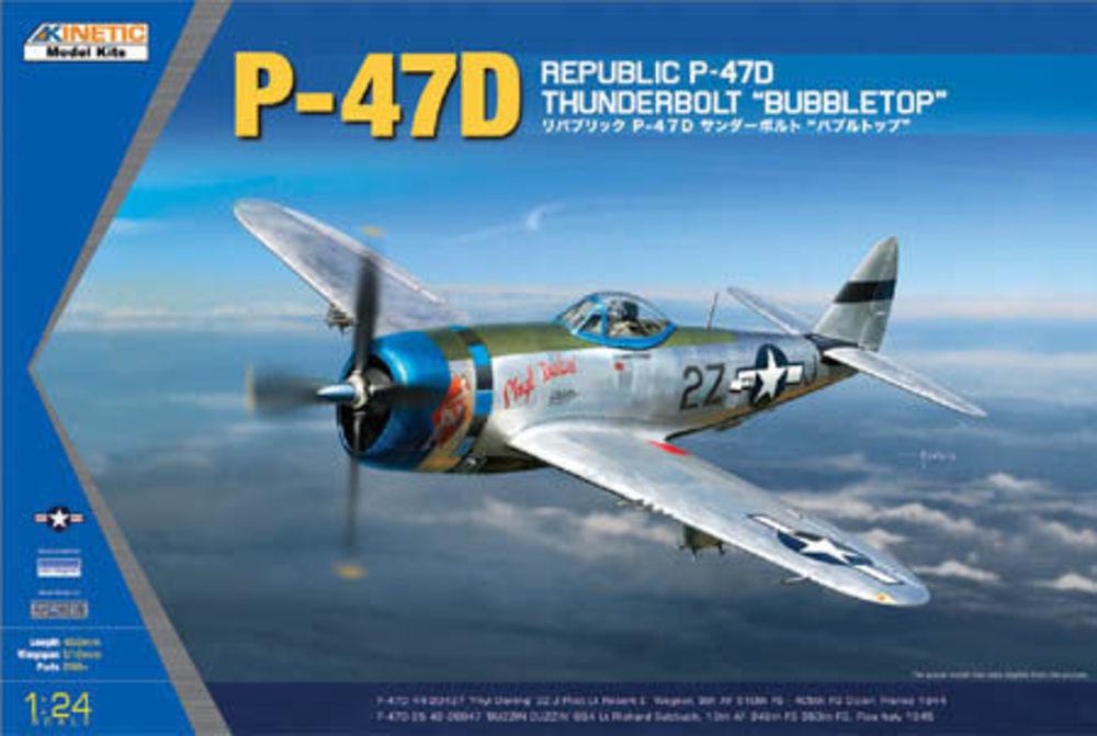 P-47D Thunderbolt Bubble Top von Kinetic Model Kits