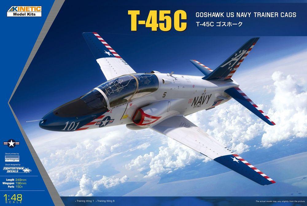 T-45C - Goshawk US Navy Trainer CAGS T-45C - Goshawk US Navy Trainer CAGS von Kinetic Model Kits