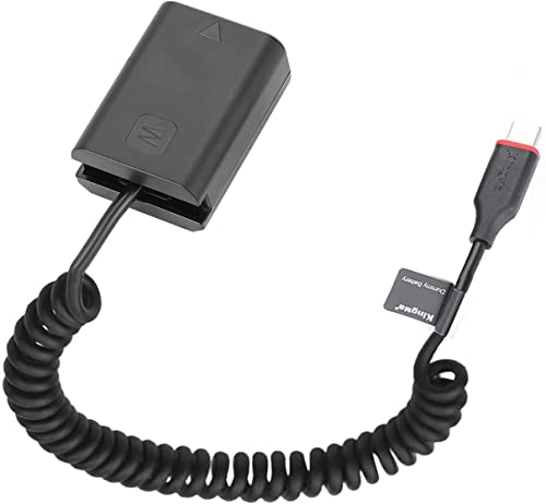 King Ma NP-FW50 Dummy Akku USB Kamera Netzteil Decodierter NP-FW50-Akku Ersatz mit Type-C PD/QC Feder-Netzadapterkabel für Sony A7/ A7M2/ A7R2/ A7S2/ A6000/ A6300/ A6500/ A5000/ A5100 Kameras King Ma NP-FW50 Dummy Akku USB Kamera Netzteil Decodierter NP-FW50-Akku Ersatz mit Type-C PD/QC Feder-Netzadapterkabel für Sony A7/ A7M2/ A7R2/ A7S2/ A6000/ A6300/ A6500/ A5000/ A5100 Kameras von King Ma