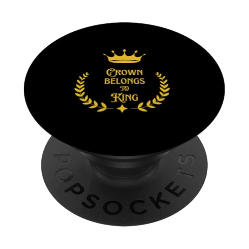 Crown PopSockets Klebender PopGrip von King