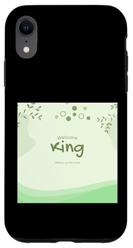 Welcome Hülle für iPhone XR von King