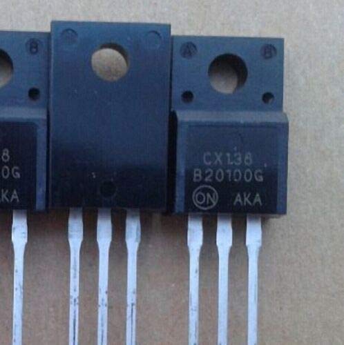 4 Stück MBRF20100CT B20100G 2X10A 100V TO-220 Schottky Diode von KingGo