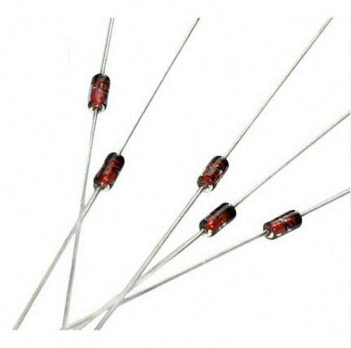 50.1N4742 12V 1W Zener-Diode DO-41 Glas von KingGo
