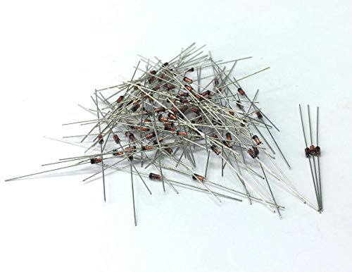 Neue 100 Teile BZX55C3V3 Zener-Dioden 3,3 V 1/2 W 0,5 W DO-35 von KingGo