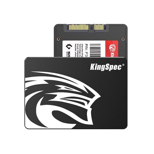 KingSpec 2TB SATA III SSD, 2.5 Zoll SATA SSD 6Gb/s 2TB SSD, Interne Solid State Drive, (maximale Lese-/Schreibgeschwindigkeit bis zu 580/570 MB/s), kompatibel mit Laptop und PC Desktop von KingSpec