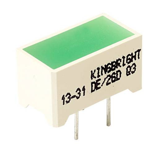 Kingbright DE/2GD LED-Bargraph 2fach Grün (L x B x H) 14 x 7.5 x 8mm von Kingbright