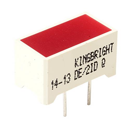 Kingbright DE/2ID LED-Bargraph 2fach Rot (L x B x H) 14 x 7.5 x 8mm von Kingbright