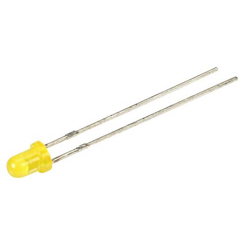 Kingbright LED bedrahtet Gelb Rund 3mm 20 mcd 60° 30mA 2.1V von Kingbright