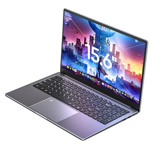 15.6" Windows 11 Laptop, Intel Core i5-1240P 12-Core Up to 4.4GHz Office PC Notebook with Dual Band WiFi, Backlit Keyboard, Fingerprint Recognition, USB 3.0, USB 2.0, HDMI, Type-C, 32GB RAM 2TB SSD von KingnovyPC