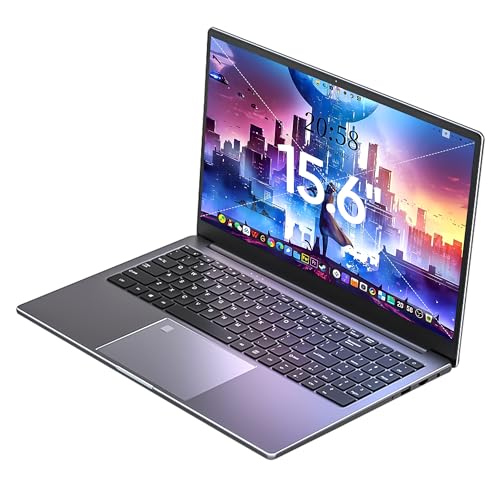 15.6 inch Laptop Windows 11 16GB RAM 512GB SSD Intel Core i5-1240P 12-Core, up to 4.40GHz Notebook PC with Dual Band WiFi, Backlit Keyboard, Fingerprint Recognition, USB 3.0, USB 2.0, HDMI, Type-C von KingnovyPC