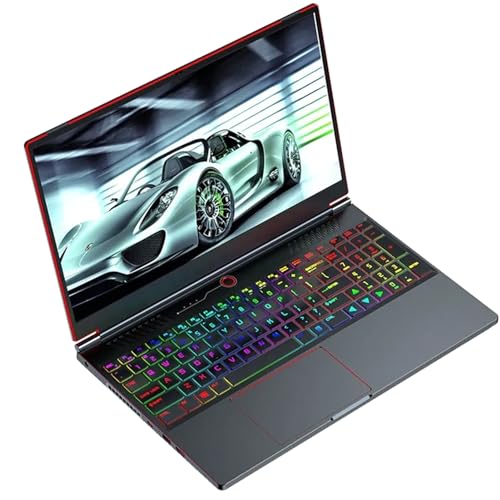 16.1 Inch Intel Core I9 10880H GTX 1650 GDDR5 4G Laptop, Fingerprint Unlock Ultrabook 32GB DDR4 2TB NVMe SSD IPS 1920x1080 144Hz Notebook Chocolate Backlit Keyboard, Window 11 Pro von KingnovyPC