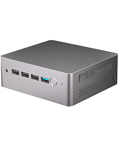 KingnovyPC 12th Gen Quad 4K Mini PC Windows 11 Alder Lake N100, 8GB LPDDR5 4800Hz 512GB mSATA SSD, Up to 3.4GHz, WiFi6, Dual HDMI DP 4*USB Desktop Computer Office Home von KingnovyPC