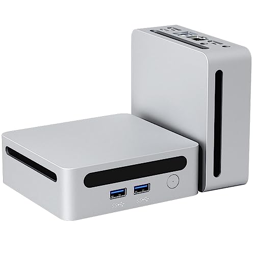 KingnovyPC 8K Mini PC, AMD Ryzen 7 5700U Windows 11(8C/16T, up to 4.3 GHz), 16GB DDR4 1TB NVMe, Mini Desktop Computer, Type-C/2*HDMI Output, 4*USB 3.0, WiFi 6 BT 5.2 von KingnovyPC