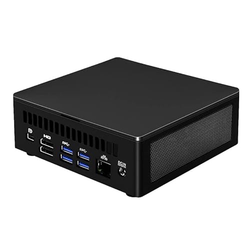 Mini Gaming PC Intel Core i5 1135G7 Windows 11 Pro,VESA Bracket, 16GB RAM 512GB PCIe NVME SSD Mini Desktop Computer, Thunderbolt 4.0,2*HDMI/DP Output, 5*USB Port,1*RJ45 LAN von KingnovyPC