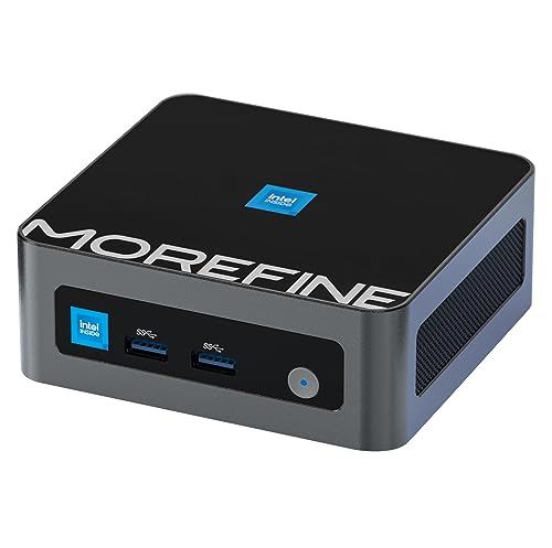 Mini PC Windows 11, 12th Gen Intel Alder Lake Ν100 Micro PC, 16GB RAM 512GB SSD Mini Desktop Computer, Gigabit Ethernet, 4K UHD, 4 USB 3.2, 2 HDMI2.0, WiFi6 BT5.2 von KingnovyPC